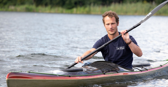Ronald Verch bleibt dem Wassersport und seiner Uni treu | Foto: Sandra Scholz Ronald Verch bleibt dem Wassersport und seiner Uni treu | Foto: Sandra Scholz