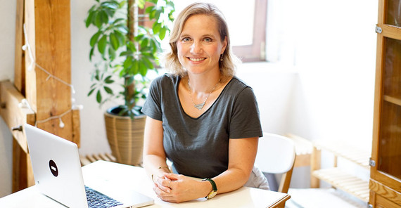 Die Projektkoordinatorin Bettina Bluhm von „Science meets Market“| Foto: Tilo Bergemann Die Projektkoordinatorin Bettina Bluhm von „Science meets Market“| Foto: Tilo Bergemann