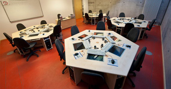 Verwaistes Sprachenzentrum | Foto: Sören Stache Verwaistes Sprachenzentrum | Foto: Sören Stache