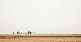 Coring site and camp in the Chew Bahir basin in southern Ethiopia.