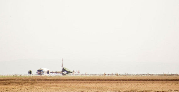 Bohrlokalität und Lager im Chew-Bahir-Becken in Südäthiopien. Bohrlokalität und Lager im Chew-Bahir-Becken in Südäthiopien.