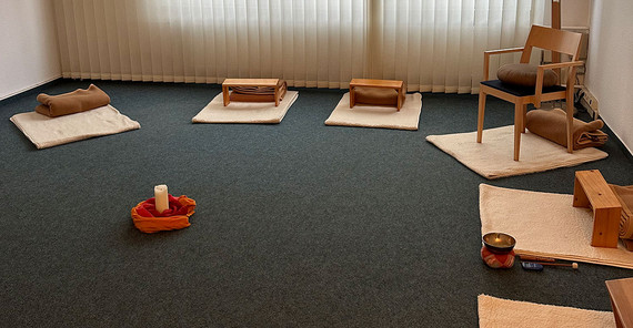 Meditationsraum im Kloster Meditationsraum im Kloster