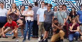 Gaststudierende in Potsdam. Foto: Janna Uhry-Ganz.