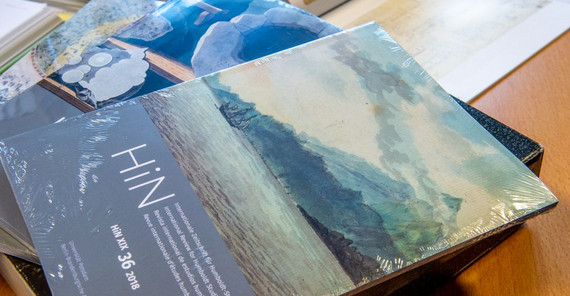 Printausgabe von „Humboldt im Netz“. Foto: Karla Fritze Printausgabe von „Humboldt im Netz“. Foto: Karla Fritze