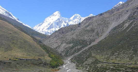 A tributary in the Western Himalaya in the state of Uttarakhand, India. Image Credit: Bodo Bookhagen A tributary in the Western Himalaya in the state of Uttarakhand, India. Image Credit: Bodo Bookhagen