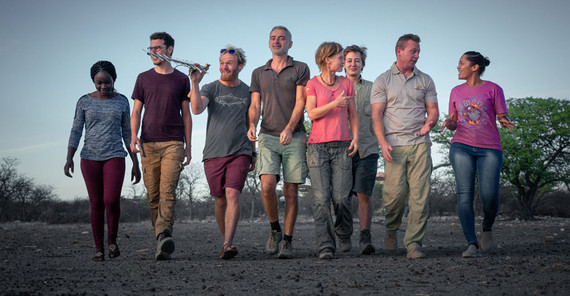 The research team in Namibia | Photo: Olwen Evans The research team in Namibia | Photo: Olwen Evans