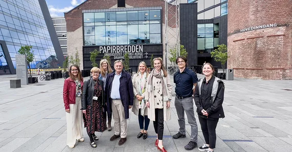 The Potsdam delegation with the colleagues from Drammen.