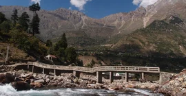 In the Himalayas  Photo: Bodo Bookhagen