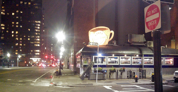 Diner in Boston. Foto: Oliver Straub. Diner in Boston. Foto: Oliver Straub.