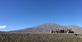 Doctoral candidates from the “StRATEGy” PhD research group on their journey into the Argentinean Andes in March 2017. Photo: Henry Wichura