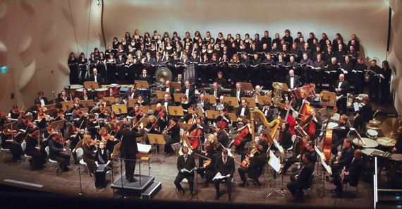 Campus Cantabile und Sinfonietta Potsdam im Nikolaisaal (Foto: Peter Idler) Campus Cantabile und Sinfonietta Potsdam im Nikolaisaal (Foto: Peter Idler)