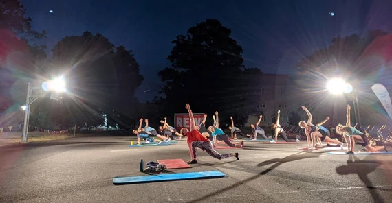 Fitness im Scheinwerferlicht | Foto: ZfH