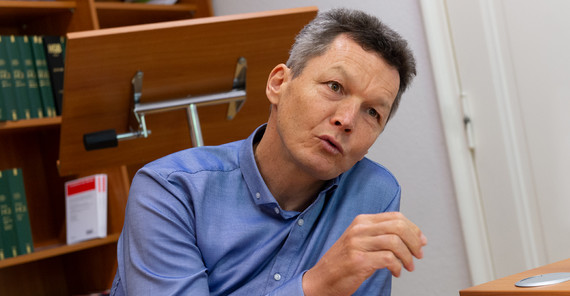 Prof. Dr. Tobias Lettl. Photo: Karla Fritze. Prof. Dr. Tobias Lettl. Photo: Karla Fritze.