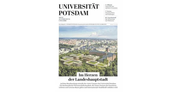 Auf dem Foto ist das Cover der neuesten Ausgabe von Beilage zu sehen.