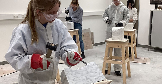 Arbeiten am Stein Arbeiten am Stein