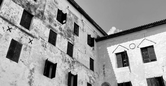 Elmina Castle – a part of the building Elmina Castle – a part of the building