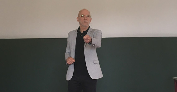 Mark Turner von der Case Western Reserve University. Foto: Patrick Kühmstedt. Mark Turner von der Case Western Reserve University. Foto: Patrick Kühmstedt.