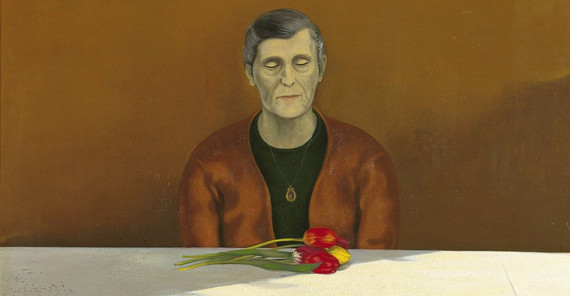 Wolfgang Mattheuer: „Die Ausgezeichnete“ von 1973/74 Zeichnung: Wolfgang Mattheuer: „Die Ausgezeichnete“ von 1973/74