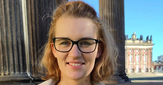 Auf dem Bild ist Friederike Schulz zu sehen.