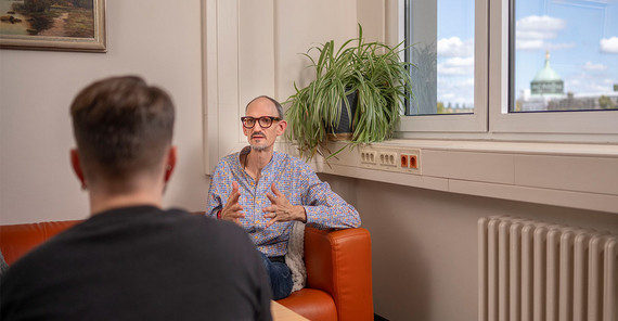 Dr. David James Prickett im Gespräch