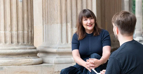 Katharina Wesselmann in an interview.