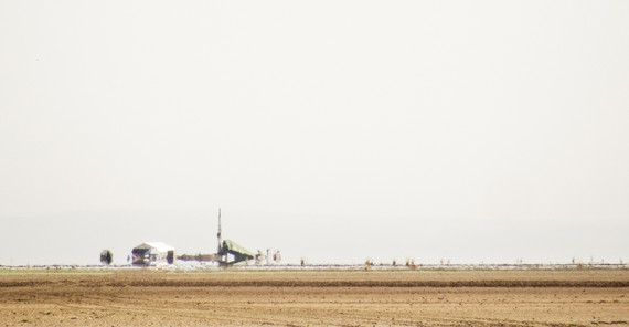 Das Bohrcamp in Kenia. Foto: Annett Junginger. Das Bohrcamp in Kenia. Foto: Annett Junginger.