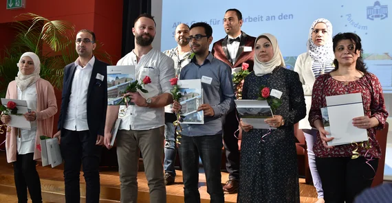 Absolventenverabschiedung 2018. Foto: Karla Fritze.