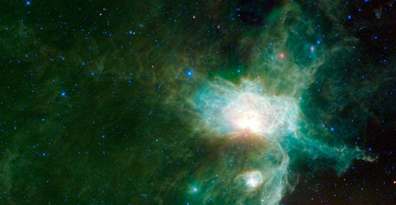 Der Flammennebel im Sternbild Orion. Foto: NASA/JPL-Caltech. Der Flammennebel im Sternbild Orion. Foto: NASA/JPL-Caltech.