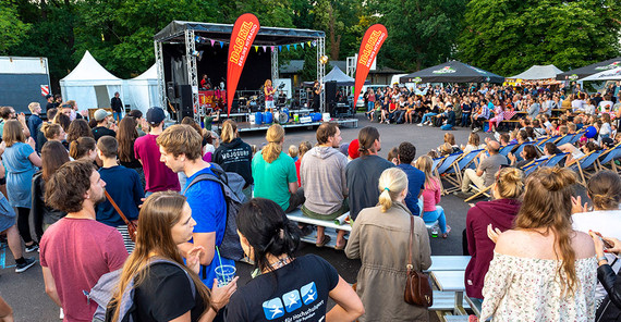 Beim Campus Festival am Neuen Palais Beim Campus Festival am Neuen Palais