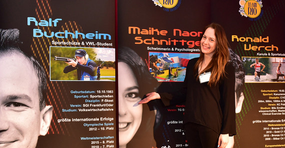 Maike Naomi Schnittger beim Sportlerempfang 2016 Maike Naomi Schnittger beim Sportlerempfang 2016