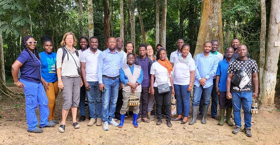 GreenGaDe Konsortium im Bobiri Forest