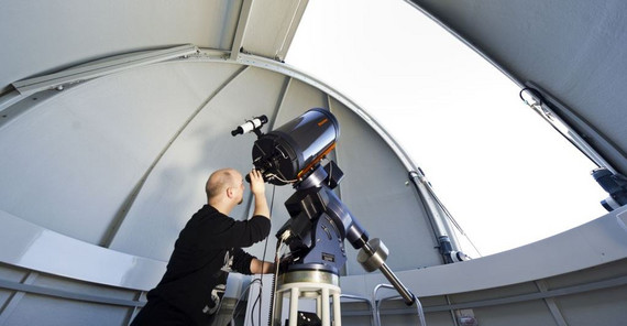 Übungssternwarte auf dem Gebäude für Astrophysik in Golm (Karla Fritze) Übungssternwarte auf dem Gebäude für Astrophysik in Golm (Karla Fritze)
