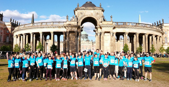 Das Team der „UP Runners“. Foto: Karola Schulz. Das Team der „UP Runners“. Foto: Karola Schulz.
