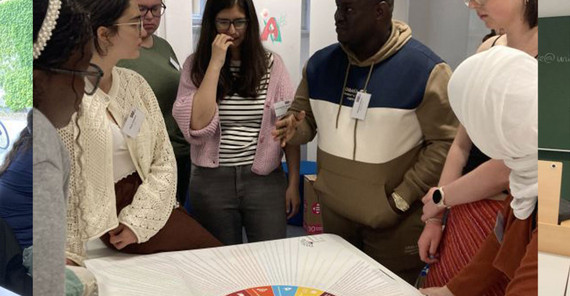 Teilnehmende der SDA 2025 beim Workshop Sustainability Lab