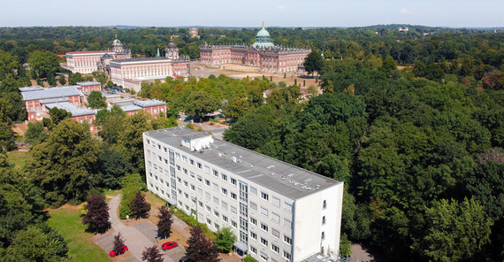 Aerial photo Am Neuen Palais, House 19 | Photo: Tobias Hopfgarten Aerial photo Am Neuen Palais, House 19 | Photo: Tobias Hopfgarten