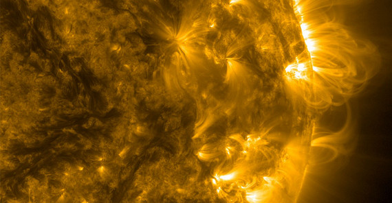 Sonneneruption. | Foto: Solar Dynamics Observatory, NASA. Sonneneruption. | Foto: Solar Dynamics Observatory, NASA.