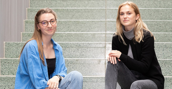Antonia Pydde (l.) und Paula Gilka Antonia Pydde (l.) und Paula Gilka