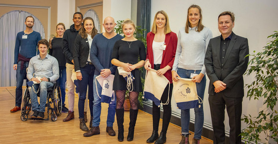 Einen Sportlerempfang wie 2020 konnte es in diesem Jahr leider nicht geben. | Foto: Ernst Kaczynski Einen Sportlerempfang wie 2020 konnte es in diesem Jahr leider nicht geben. | Foto: Ernst Kaczynski