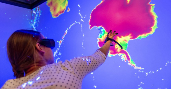 Ausgangspunkt für die Initiative des Verbundvorhabens: Das 3D-Labor der Geowissenschaften an der Universität Potsdam. Foto: Tobias Hopfgarten. Ausgangspunkt für die Initiative des Verbundvorhabens: Das 3D-Labor der Geowissenschaften an der Universität Potsdam. Foto: Tobias Hopfgarten.