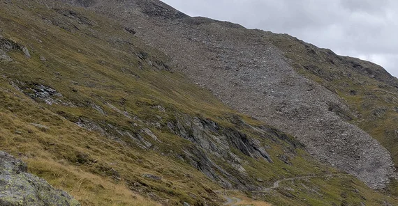 Blockgletscher im Gurgler Tal