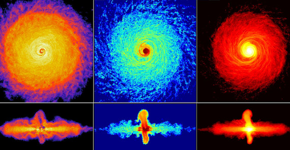 Galaxy simulation | Photo: AIP/Pfrommer Galaxy simulation | Photo: AIP/Pfrommer
