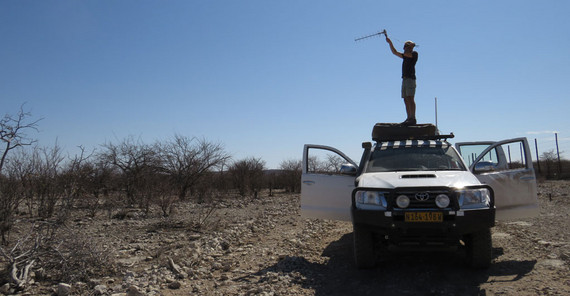 Dr. Niels Blaum on the project car | Photo: Robert Hering Dr. Niels Blaum on the project car | Photo: Robert Hering