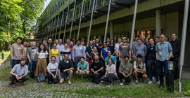 Gruppenfoto von Mathematiker*innen.