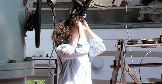 Am Leibniz-Institut für Astrophysik Potsdam (AIP). Foto: Dr. Janine Fohlmeister/ AIP Am Leibniz-Institut für Astrophysik Potsdam (AIP). Foto: Dr. Janine Fohlmeister/ AIP