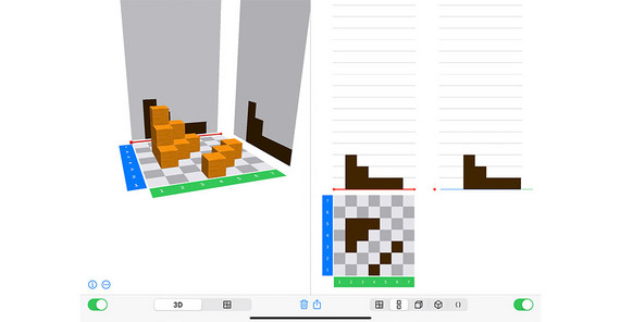 Screenshots der Klötzchen-App | Bildrechte: Heiko Etzold Screenshots der Klötzchen-App | Bildrechte: Heiko Etzold