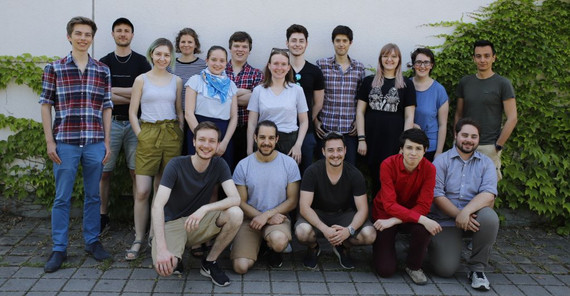 iGEM-Team der Uni Potsdam. Foto: Robin Michael iGEM-Team der Uni Potsdam. Foto: Robin Michael