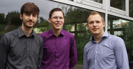 Das Gründerteam PerfAccT wurde ausgezeichnet mit dem Guido-Reger-Gründerpreis 2017 (Foto: PerfAccT)