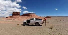 Short break and data recording in the Argentinean Puna, the second highest mountain plateau on earth and research site of the DFG Research Training Group “StRATEGy”.
