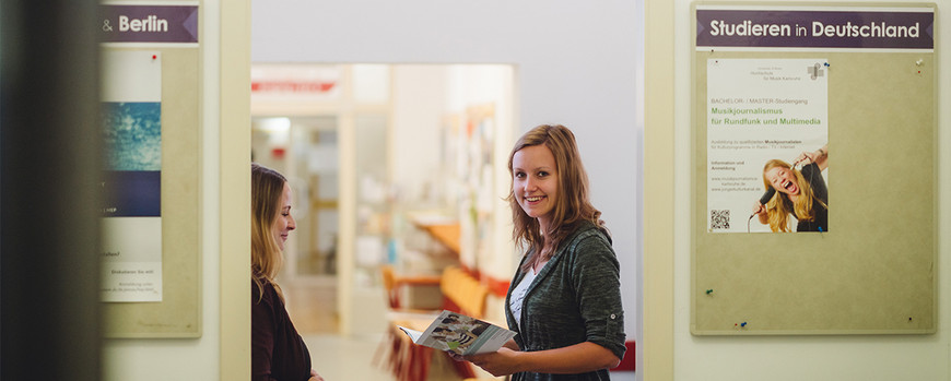 At the International Office