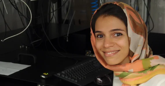 Die Sofja-Kovalevskaja-Preisträgerin Safa Shoai. Foto: Martin Stolterfoht.